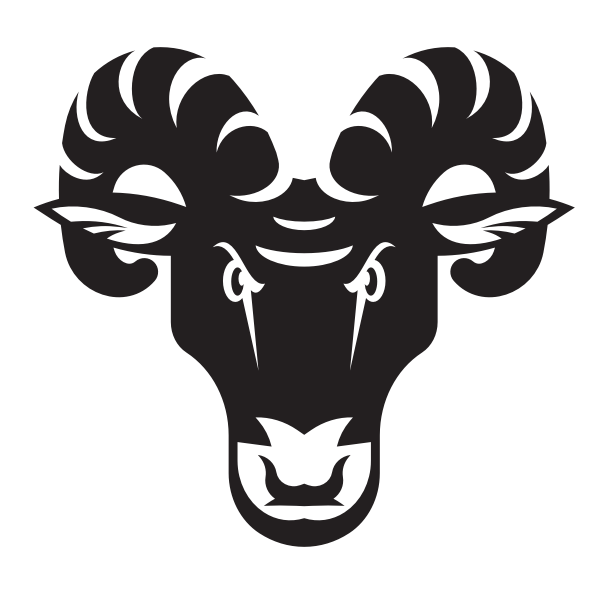 Goat head silhouette | Free SVG