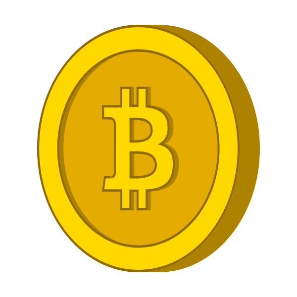 Gold Bitcoin-1592006023 - Free SVG