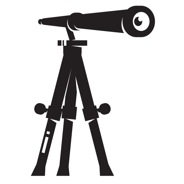 Telescope silhouette (#2)