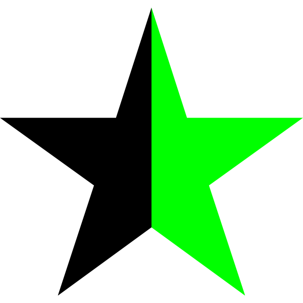 Green Anarchist Star