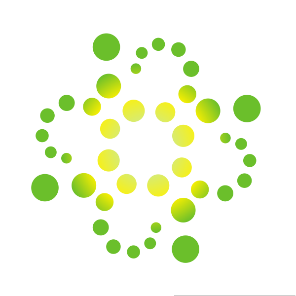 Green dots shape