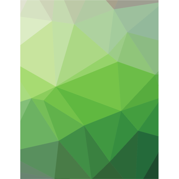 Low poly background green color