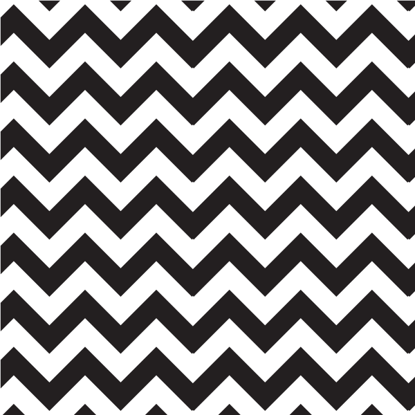 Zigzag pattern black and white stripes