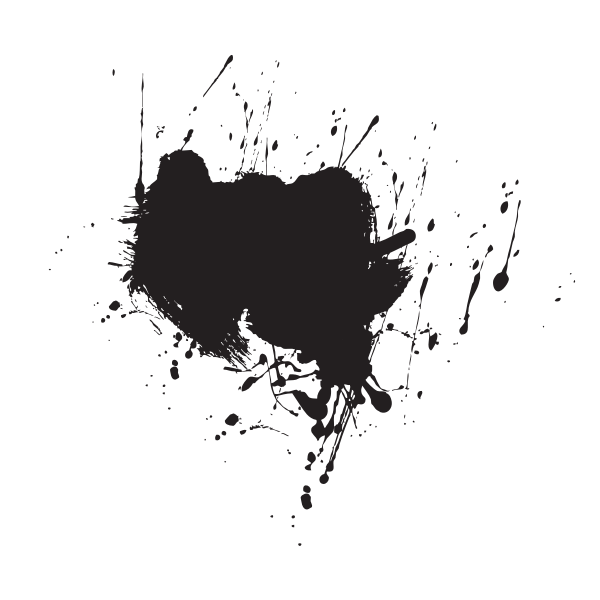 Black ink Free SVG