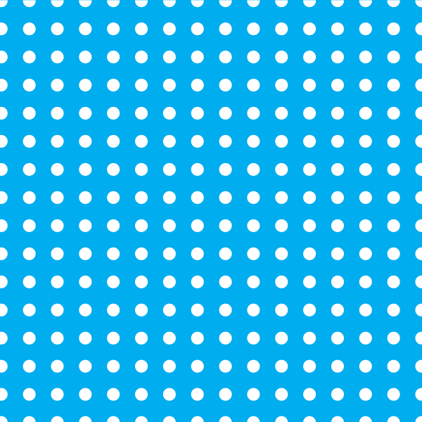Dotted pattern on blue background