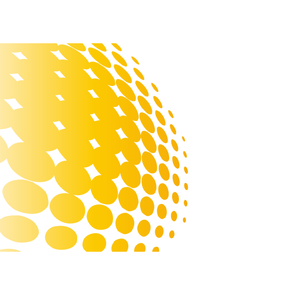 Yellow halftone pattern