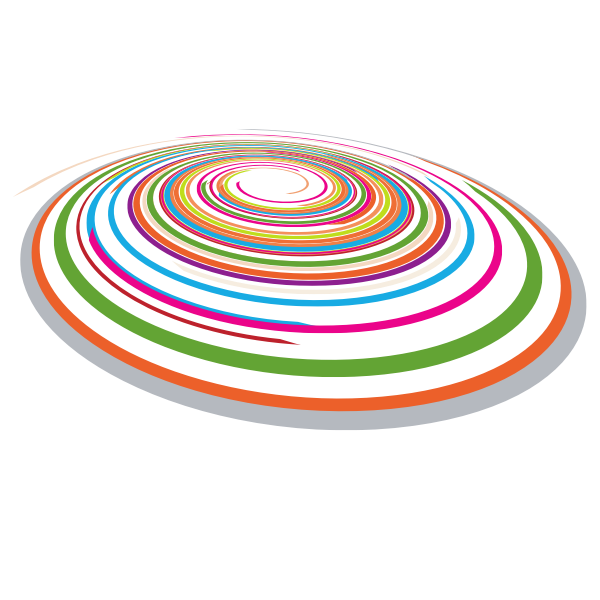 Swirl spiral shape
