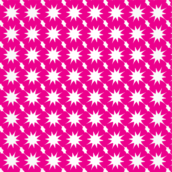Pink background with geometric pattern