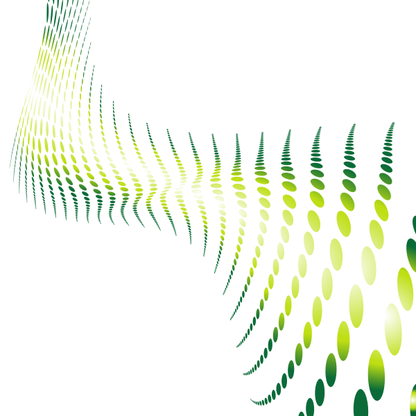 Halftone pattern green color