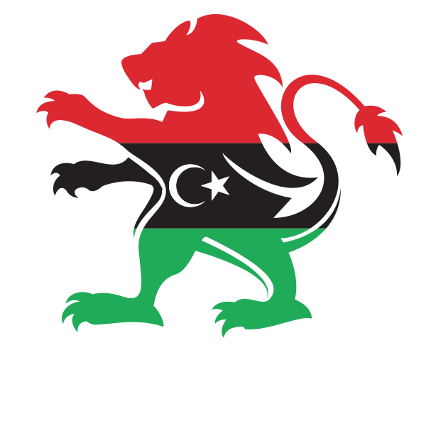 Libyan flag heraldic symbol