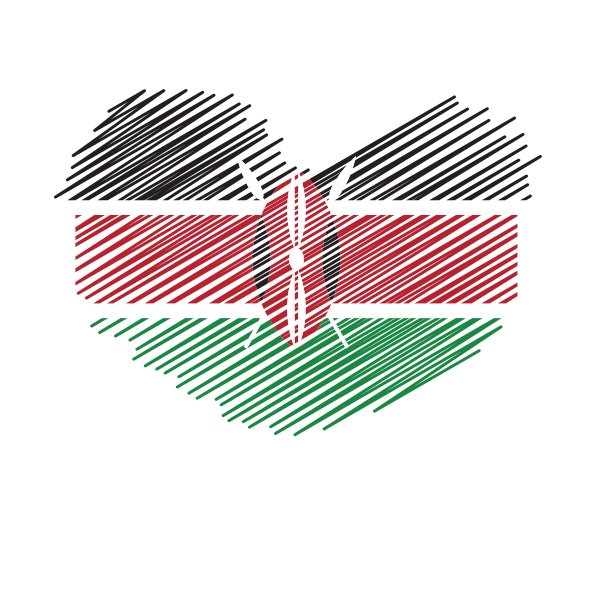 Kenyan flag patriotic symbol