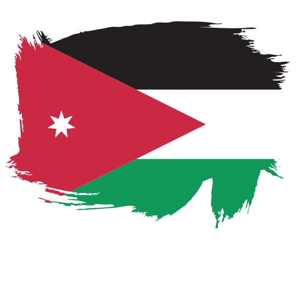 Flag of the Kingdom of Jordan