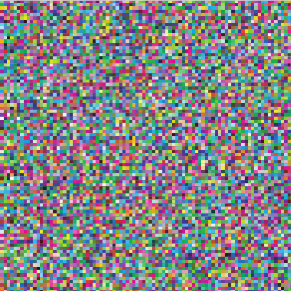 Pixel pattern background