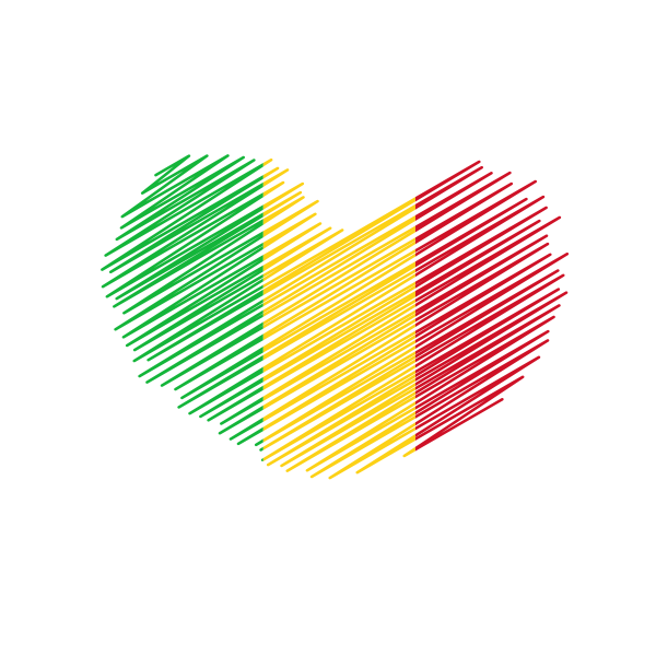 Mali flag patriotic symbol