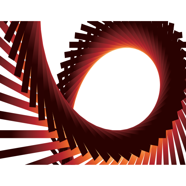 Abstract graphics swirl