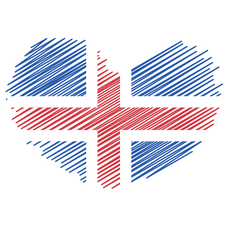 Iceland flag patriotic symbol