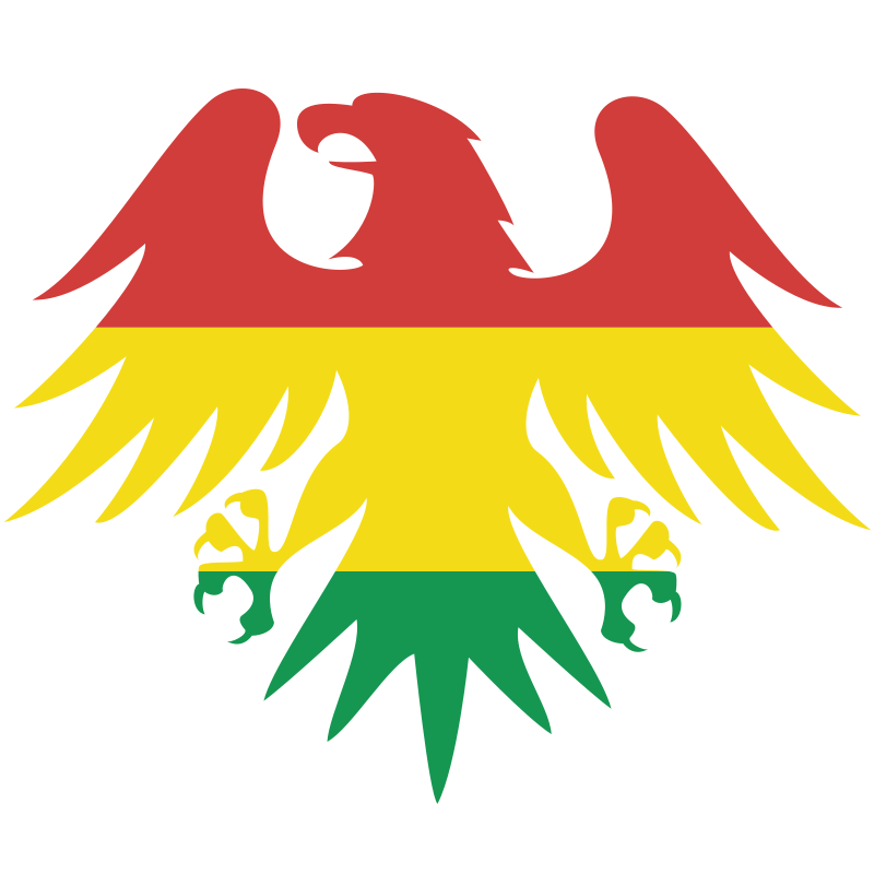 Bolivian flag heraldic eagle