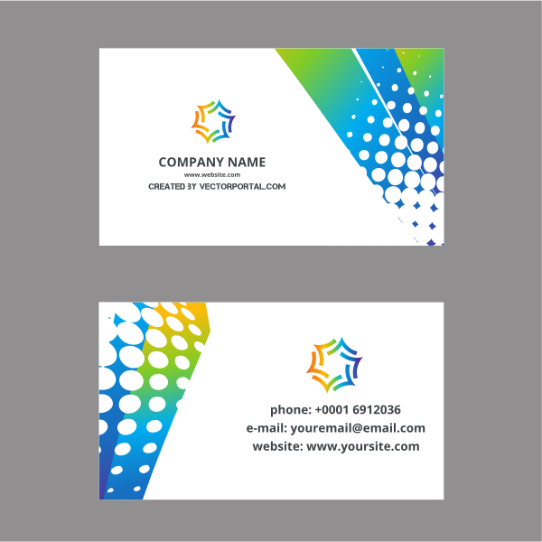 Business card template design (#3)