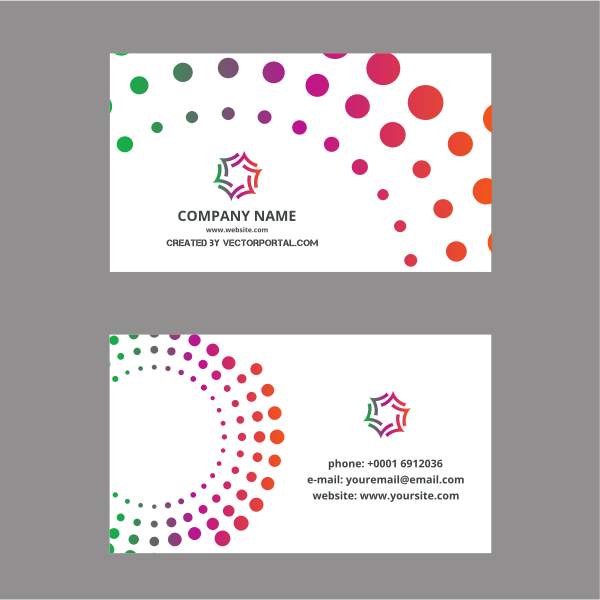 Business card template (#4)