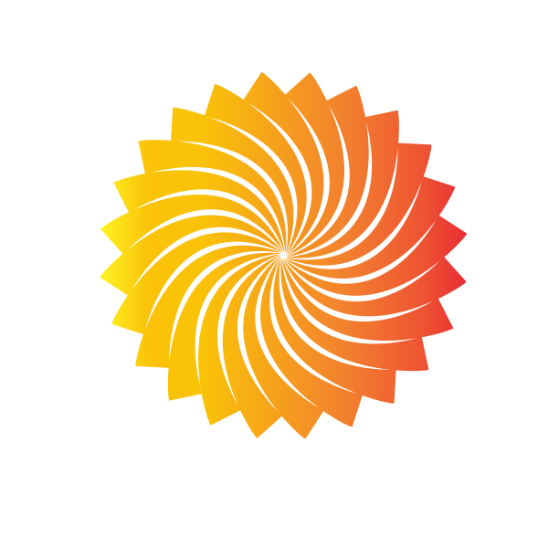 Spiral logo concept shape