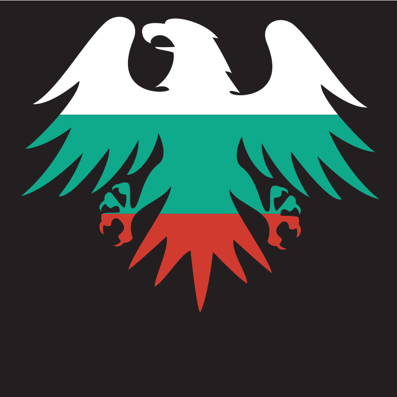 Bulgarian flag heraldic eagle