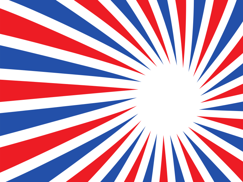 Radial beams background red and blue | Free SVG