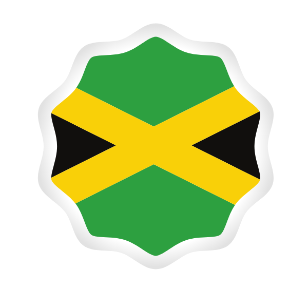Jamaica flag symbol