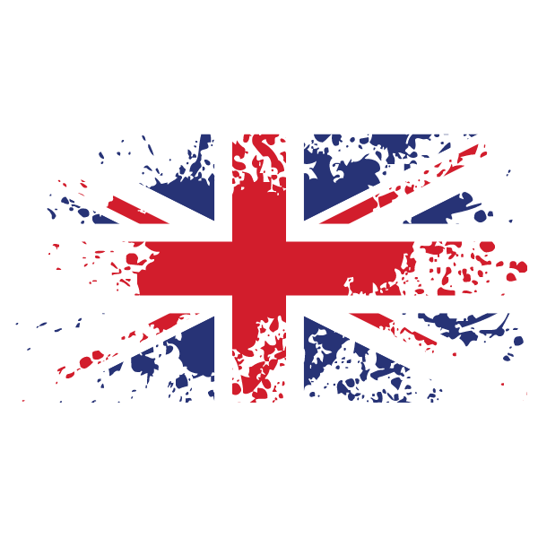 Union Jack flag of UK