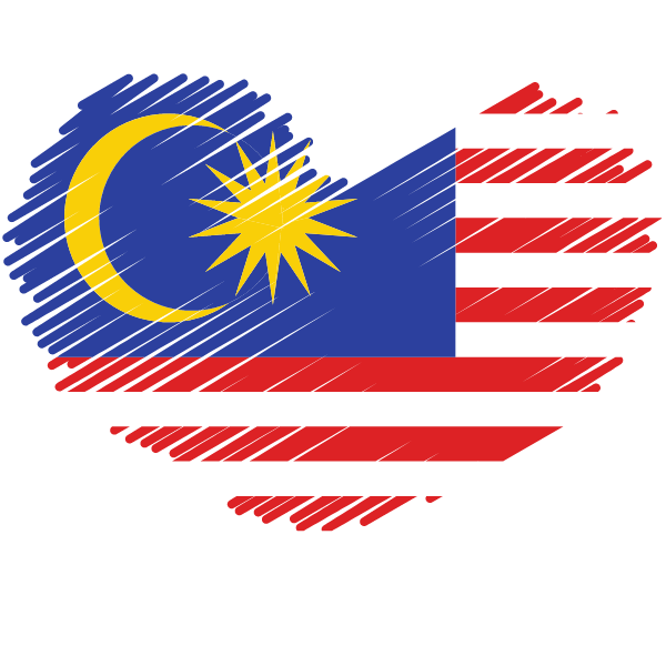 Malaysian flag patriotic symbol