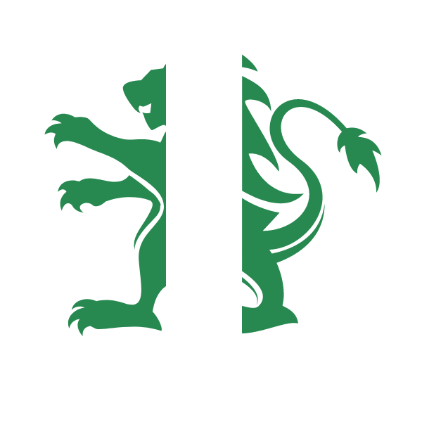Nigerian flag lion emblem