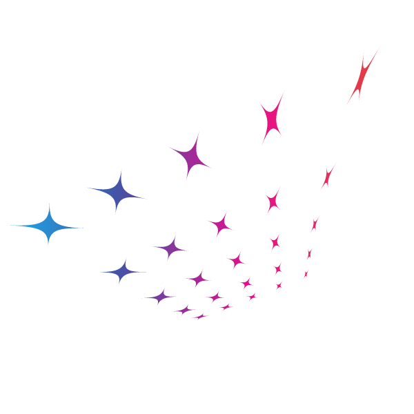 Stars color art pattern