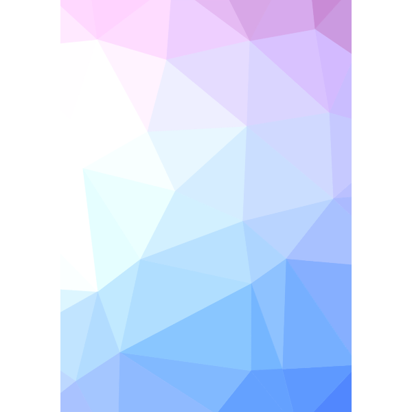 Low poly colored pattern