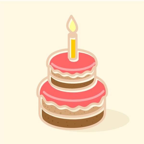 Birthday cake clip art