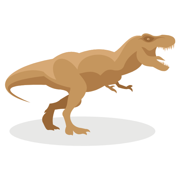 Dinosaur cartoon animal