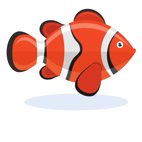 clown fish free clipart