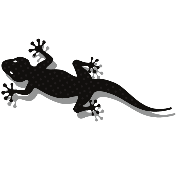 Gecko lizard clip art
