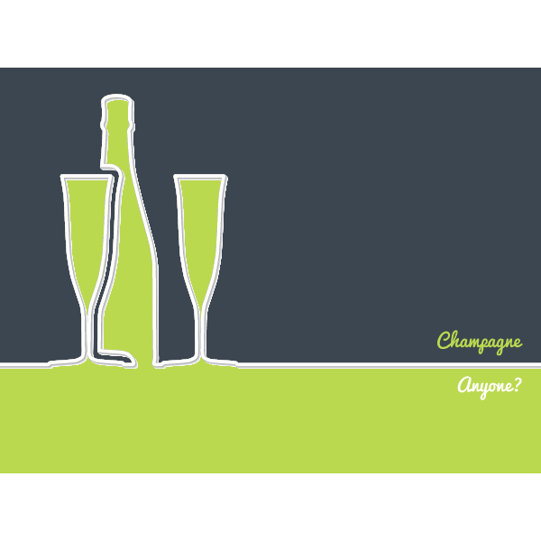 Champagne wine theme vector background