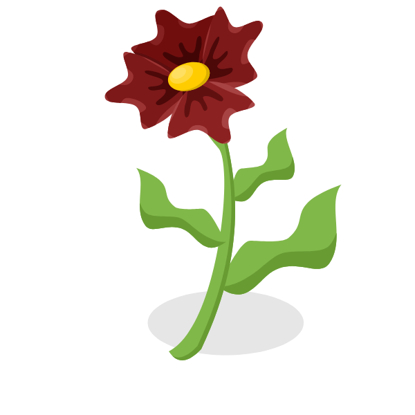Flower vector clip art