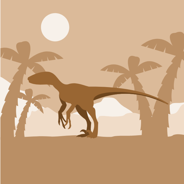Velociraptor animal