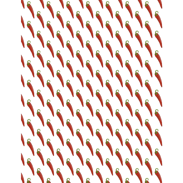 Chili pepper seamless pattern background