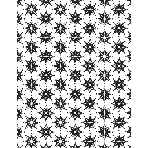 Snowflake pattern background