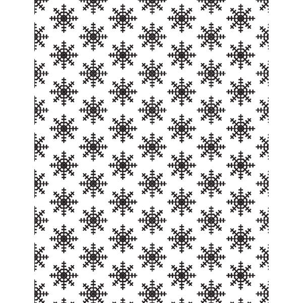 Snowflakes pattern wallpaper
