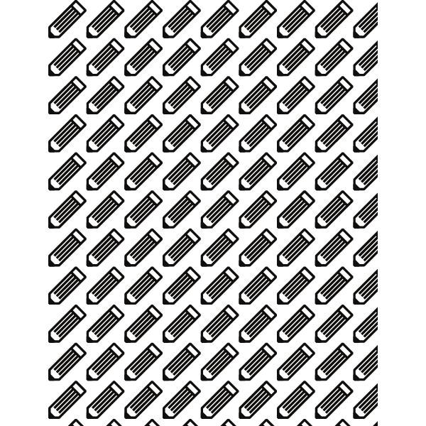 Pencil seamless pattern