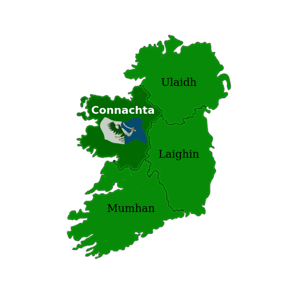 Map of Connacht | Free SVG