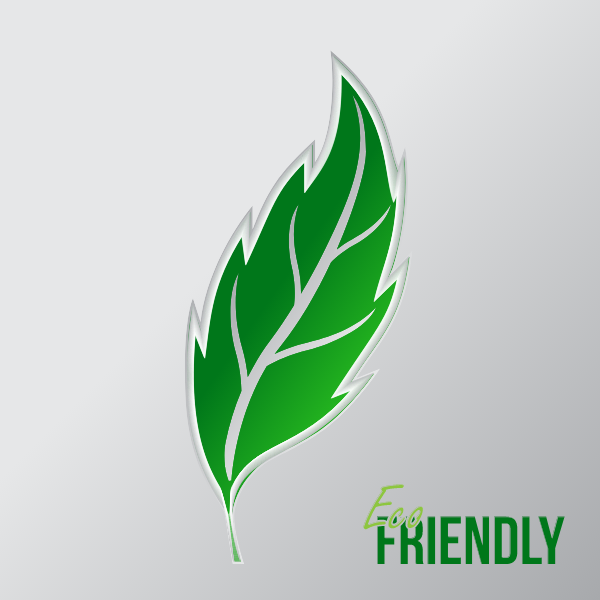 Eco friendly leaf logo