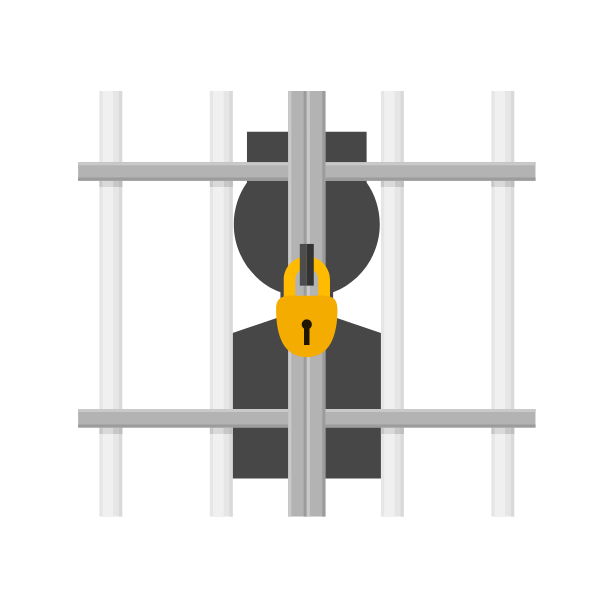 Prisoner icon symbol