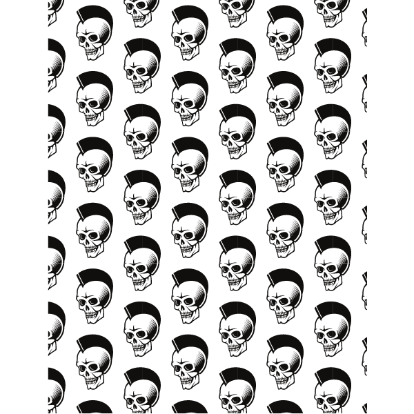 Skull wallpaper pattern