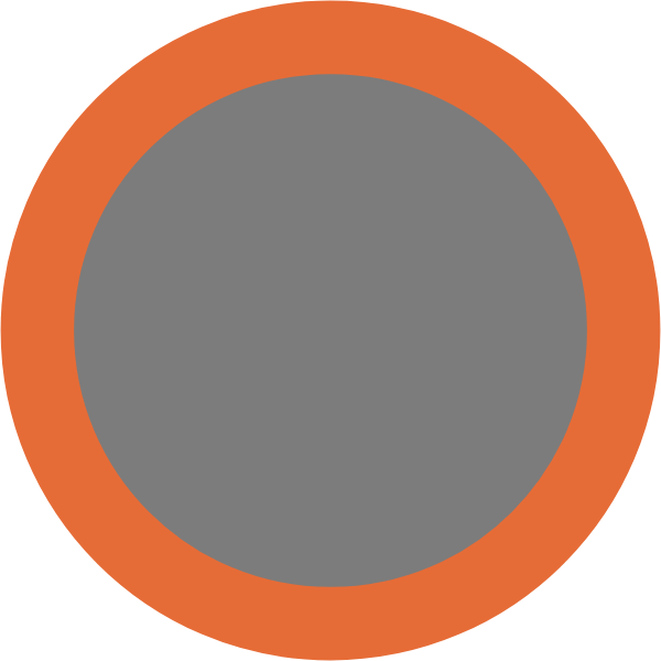 Gray/orange