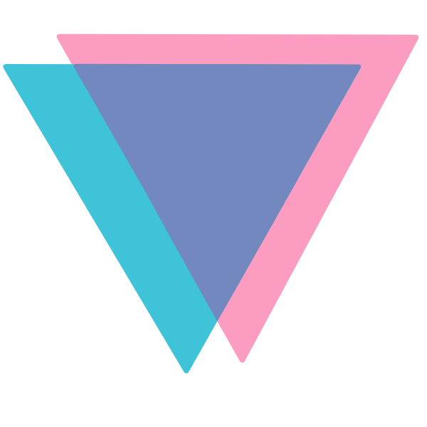 Biangles bisexual symbol (original)
