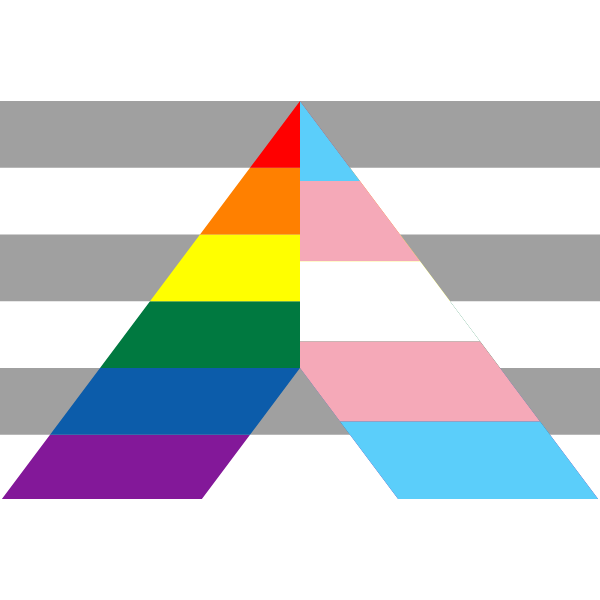 Pride and Trans Ally Flag